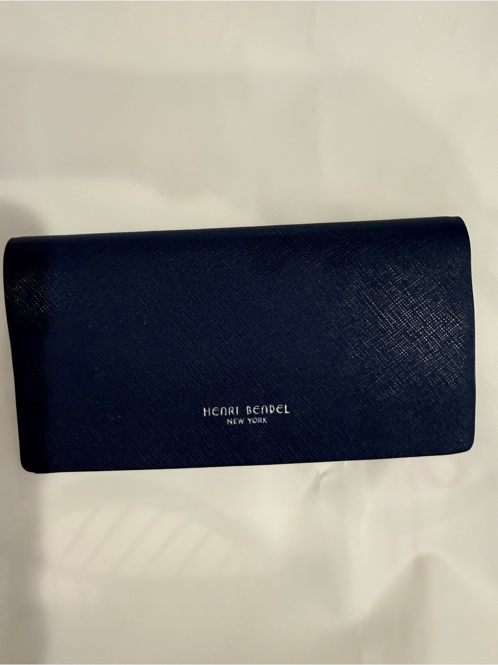 NWT HENRI BENDEL NEW YORK DARK BLUE WEST 57th SUNGLASS CASE